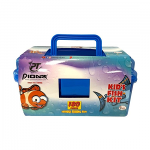 Pioneer Kids 180pc Fishing Tackle Kit