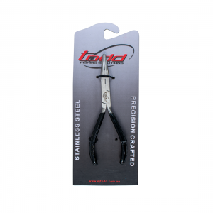 EJ Todd Stainless Steel Bent Nose Pliers