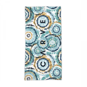 Carve Hula Large Beach Towel