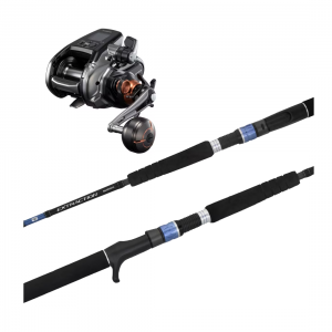 Shimano Beastmaster / Extraction Electric Reel Combo + 60lb Braid