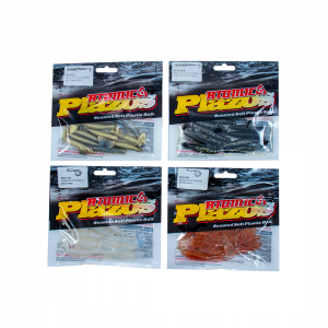 Atomic Plazos Fat Grub & Paddle Tail Lure - 4 Pack - (Reverse Auction)