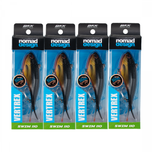Nomad Design Vertrex Swim Vibe Lure - 4 Pack (Reverse Auction)