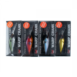 Digital Squad Fishing Warp Crank Stealth Lure - 4 Pack (Reverse Auction)