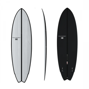 Tolhurst HIBT 3+3 Thunderbolt Black Surfboard