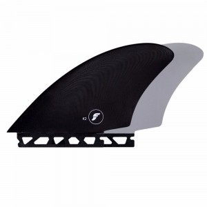 Futures Twin/Keel-Keel 2 FG Smoke Packaged