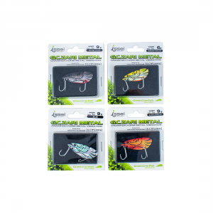 Issei Green Crayfish Zari Metal Vibe Lure - 4 Pack - (Reverse Auction)