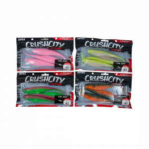 Rapala Crush City Customs The Jerk Soft Plastic - 4 Pack - (Reverse Auction)