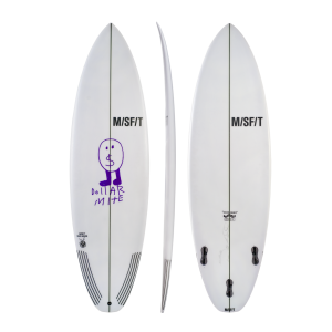 Misfit Shapes Suspended Particle - FCS2 Fins