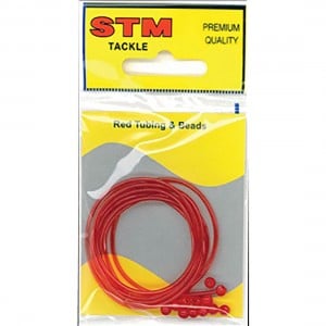 STM Beads & Tubes - Red