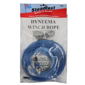 Steadfast Dyneema Winch Rope w/ Snap Hook