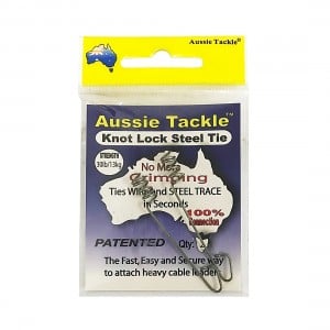 Aussie Tackle Knot Lock Steel Tie
