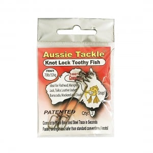 Aussie Tackle Knot Lock Toothy Fish