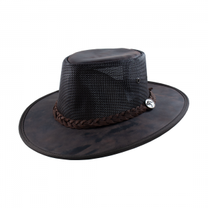 Barmah Squashy Fullgrain Brumby Cooler Hat