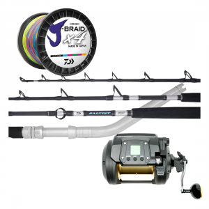 Daiwa Saltist / Tanacom Electric Combo + Braid