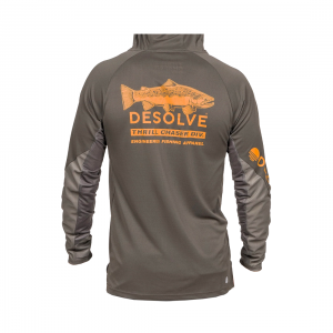 Desolve Mens Brownie Fish Face Hoodie
