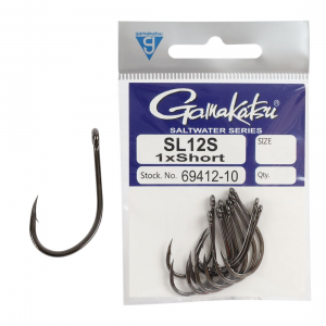 Gamakatsu SL12S Big Game - Short Shank Hook
