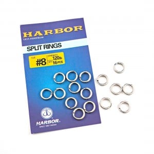 Harbor Stainless Steel Split Ring Bulk Pack