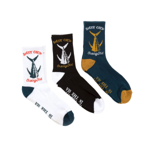 Salty Crew Tailed Mens 3 Pack Socks