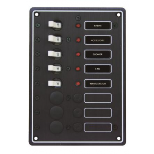 AAA 10082-LT Switch Panel w/ LED Lights 12V
