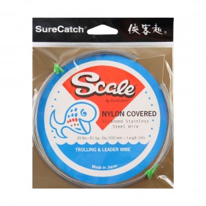 SureCatch Nylon Covered Stranded Stainless Steel Wire