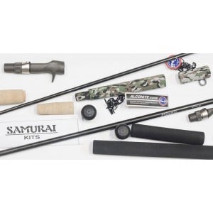 Samurai Spin Rod Building Kit - Components + Blank