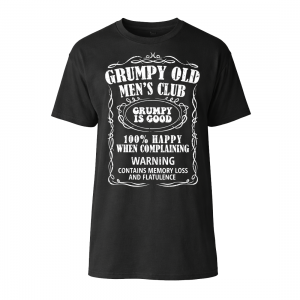 Old Guys Rule Grumpy Mens Club T-Shirt