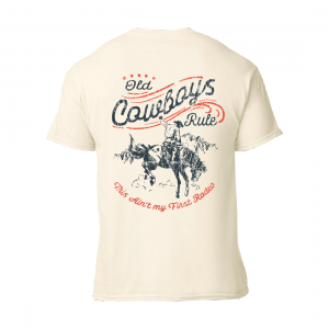 Old Guys Rule Old Cowboys Rule T-Shirt