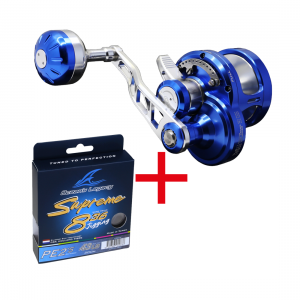Oceans Legacy Elementus Overhead Reel With Braid