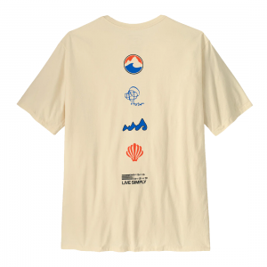Patagonia Mens Long Way Round Organic T-Shirt