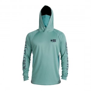 Salty Crew Alpha Flag Pinnacle Long Sleeve Shirt + Mask