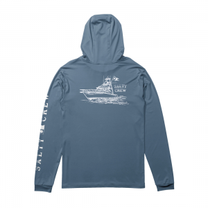Salty Crew On Board Hooded Sunshirt