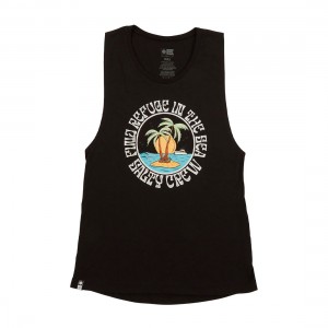 Salty Crew Womens Dos Palms Muscle Tank