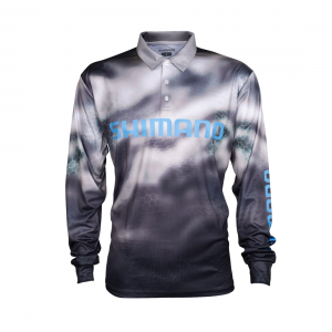 Shimano Mens Technical Sublimated Fishing Shirt