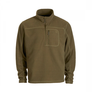 XTM Mens Marengo 1/4 Neck Zip Fleece Jumper