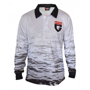 By The Gills White Wash Jersey