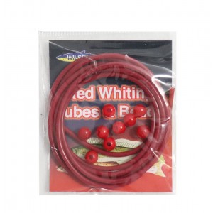 Wilson Whiting Lure Red Plastic Tubes & Beads