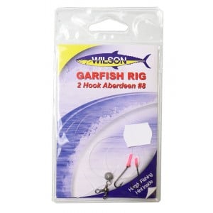 Wilson Garfish Rig - 2 Hook Aberdeen #8