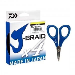Details about   Daiwa J-Braid x8 Chartreuse Line with free Braid Scissors 