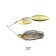 Ever Green Jungle Walker Mini Spinnerbait