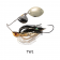 Bassman Shorty Compact Mag Willow Spinnerbait