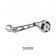 Gomexus Aluminium Spin Handle w/ CNC Power Knob