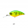 Yo-Zuri 3DRX Crank MR FLT Lure