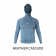 Xcel Mens Premium Stretch Performance Fit Hooded UV Long Sleeve Shirt