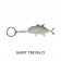 Mini Fish Keyring