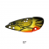 Issei Green Crayfish Zari Metal Vibe Lure