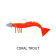 Samaki Live Shrimp Jig Head Rigged Lure - 3 Pack