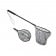 Seahorse Deluxe Sliding Handle Rubber Landing Net