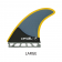 Futures Pyzel HC Thruster Fins