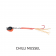 Vexed Bottom Worm Long Shank Jig - 3.5g-30g