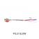 Vexed Bottom Worm Long Shank Jig - 60g-100g
